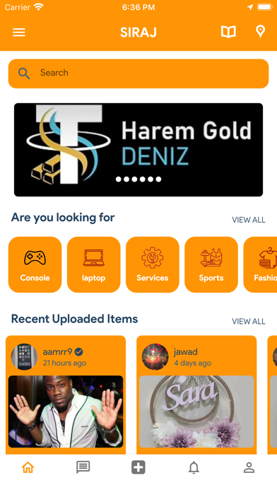 Siraj App Screenshot