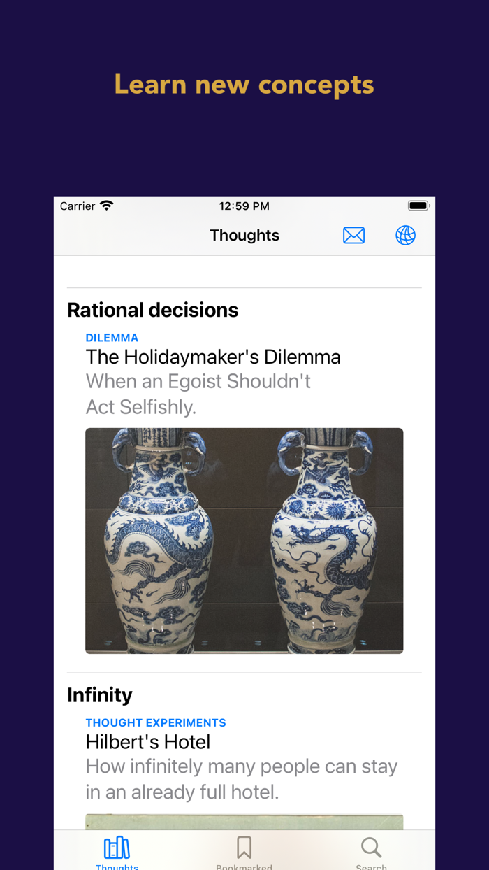 Thoughts - the mind generator