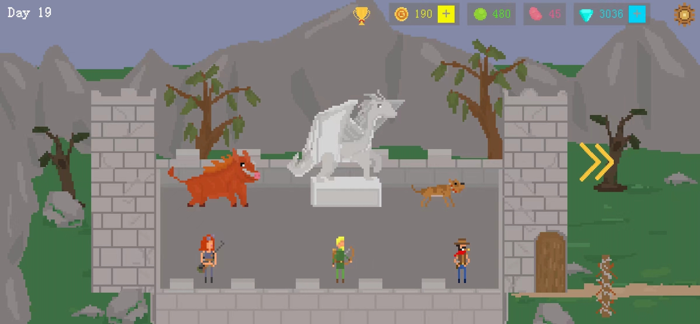 Castle Keeper - kill zombies