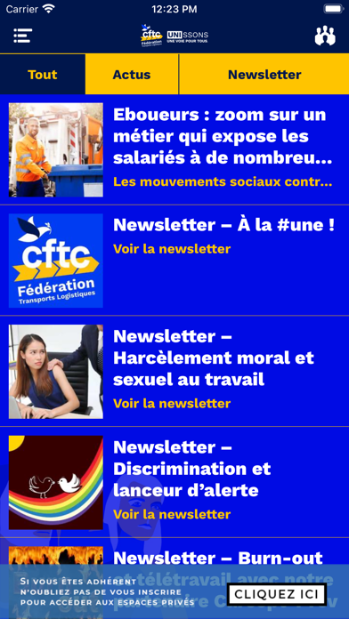 Screenshot #3 pour CFTC Transports