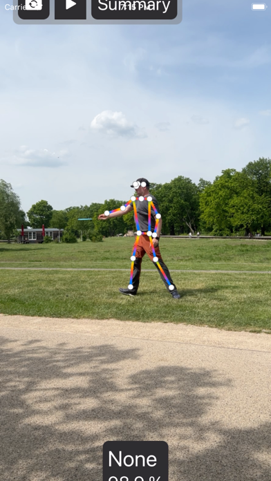 Disc Golf Drive Analyzer Screenshot