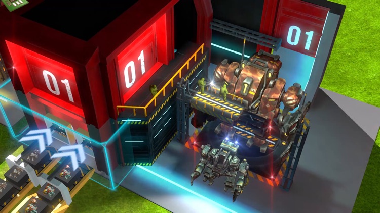 Factory and War: Robot Wars screenshot-0