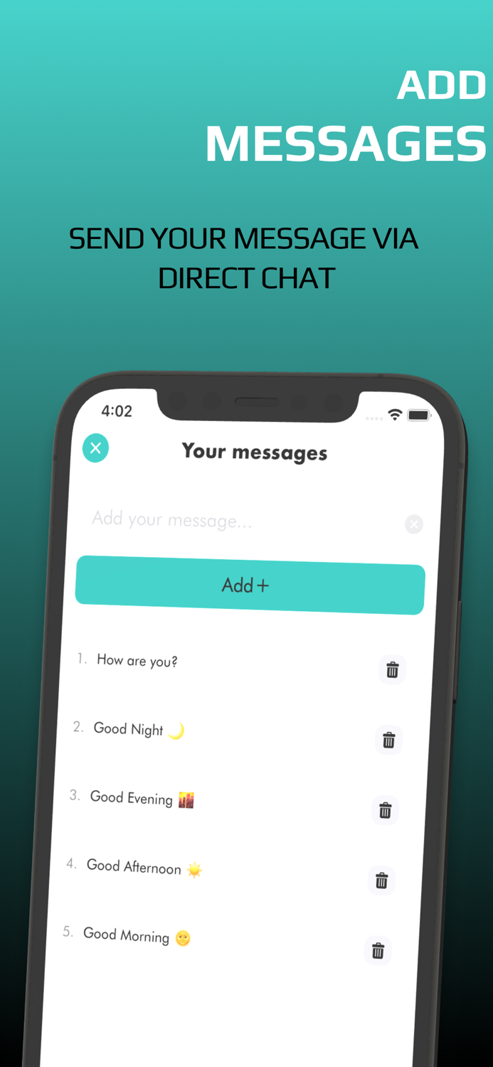 Click To Chat Direct Messages