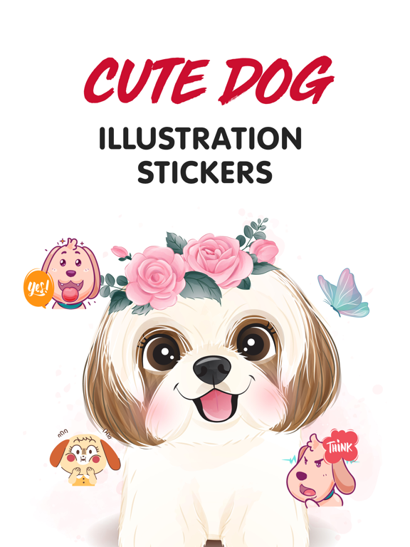 Screenshot #4 pour Cute Dog Illustration