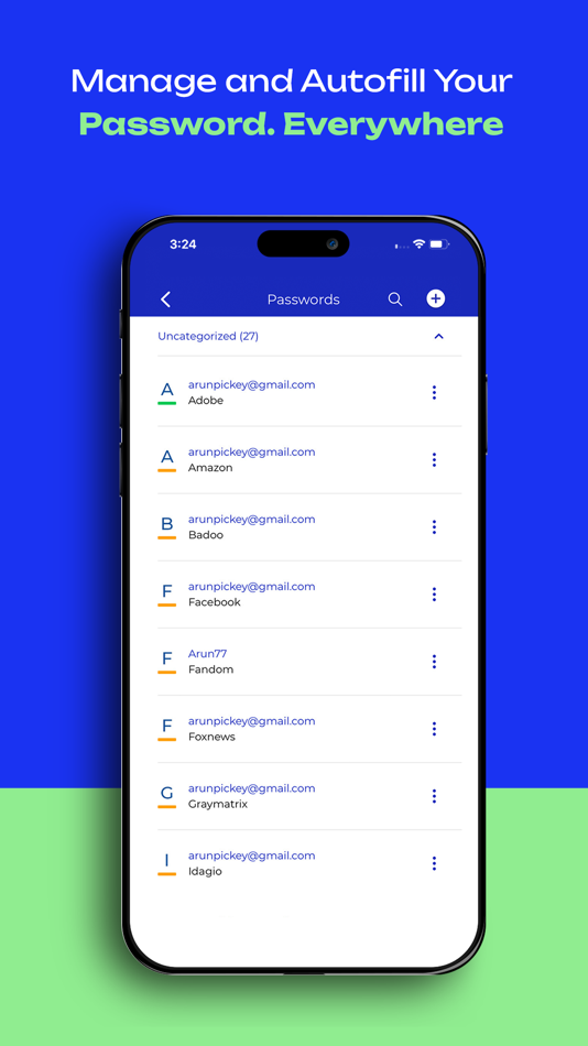 #6. PicKey.ai - Password Manager (iOS) 由: Neural Heaven Inc