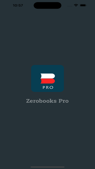 Zerobooks-Pro Screenshot