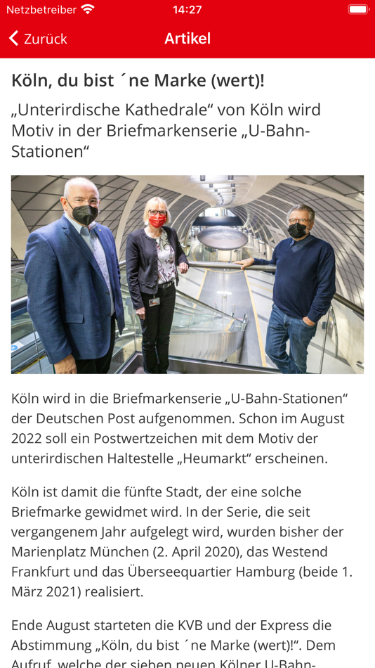 #3. KVB2go (iOS) 由: Kölner Verkehrs-Betriebe AG