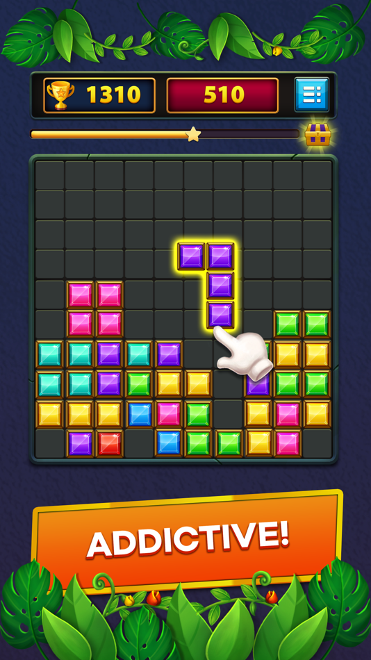 #6. Block Puzzle: Brain Test (iOS) By: ARITEK