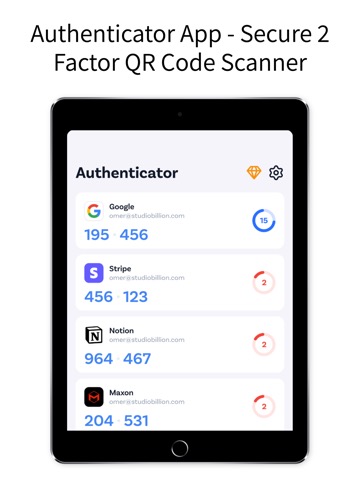 Authenticator Application 2FAのおすすめ画像1