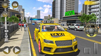 City Car Taxi Simulator Game Screenshot