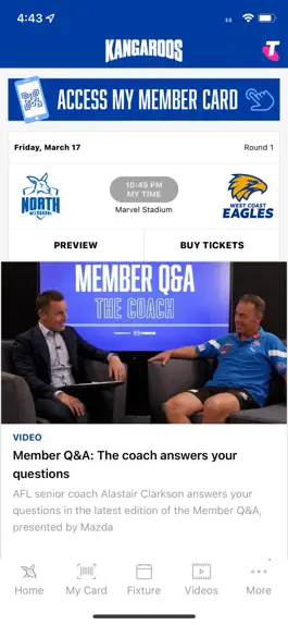 Game screenshot North Melbourne Official App mod apk
