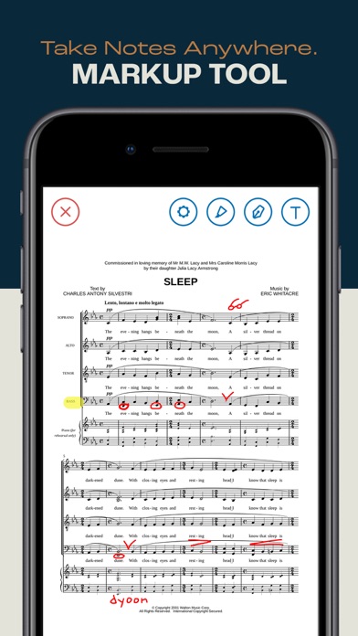 Musicnotes: Sheet Music Player Screenshot