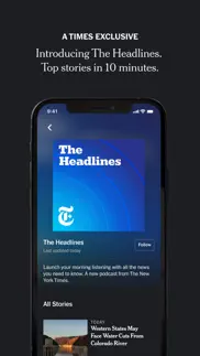 nyt audio iphone screenshot 3