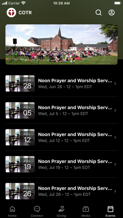 Resurrection Lutherville Screenshot