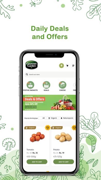 Gourmet Garden India Screenshot