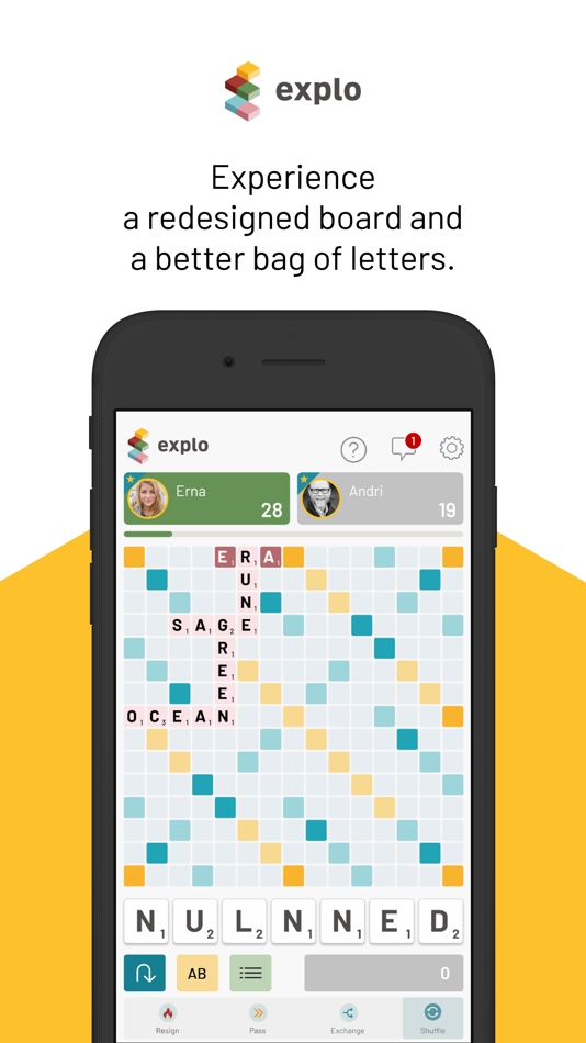 #1. Explo® Word Game (iOS) 由: Mideind ehf.