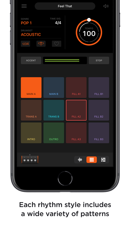#3. Beat Station - Drum Machine (iOS) 由: Sonar Multimedia