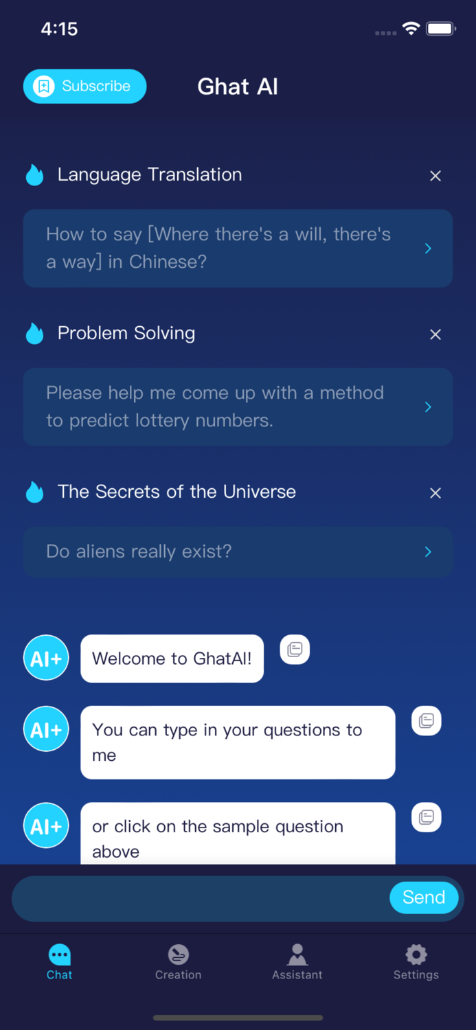 Claude AI - Creation and Chat