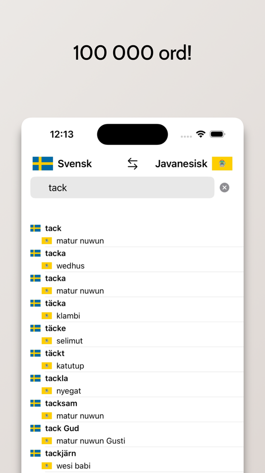 #2. Javanesisk-Svensk ordbok (iOS) 由: FB PUBLISHING LLC
