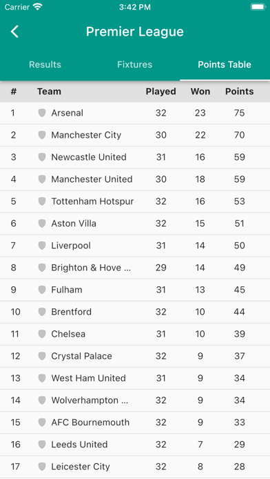 Football LiveScore 2023 Screenshot