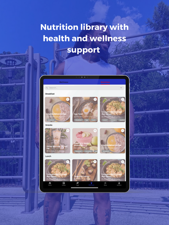 Bodied By Outlaw iPad screenshot 3 - Health & Fitness app