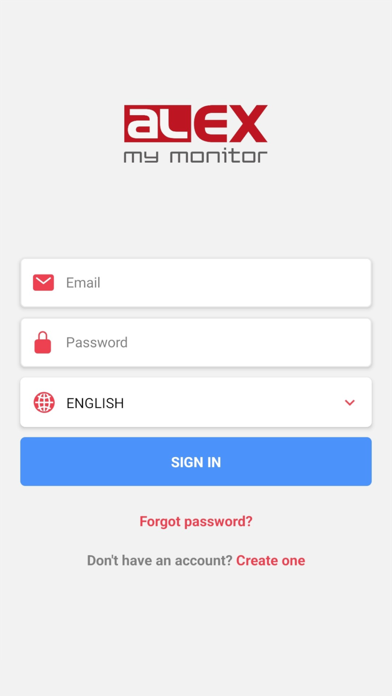 Alex MY MONITOR app screenshot