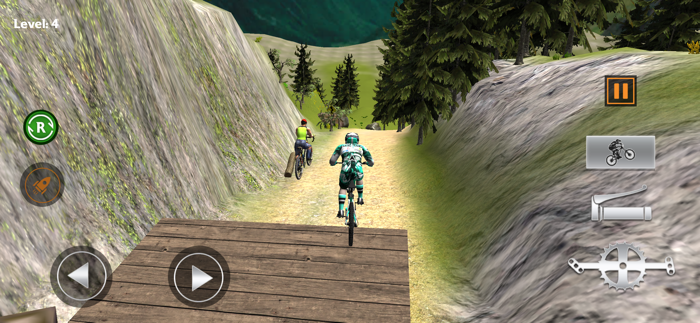 Offroad Bicycle Stunt Riding