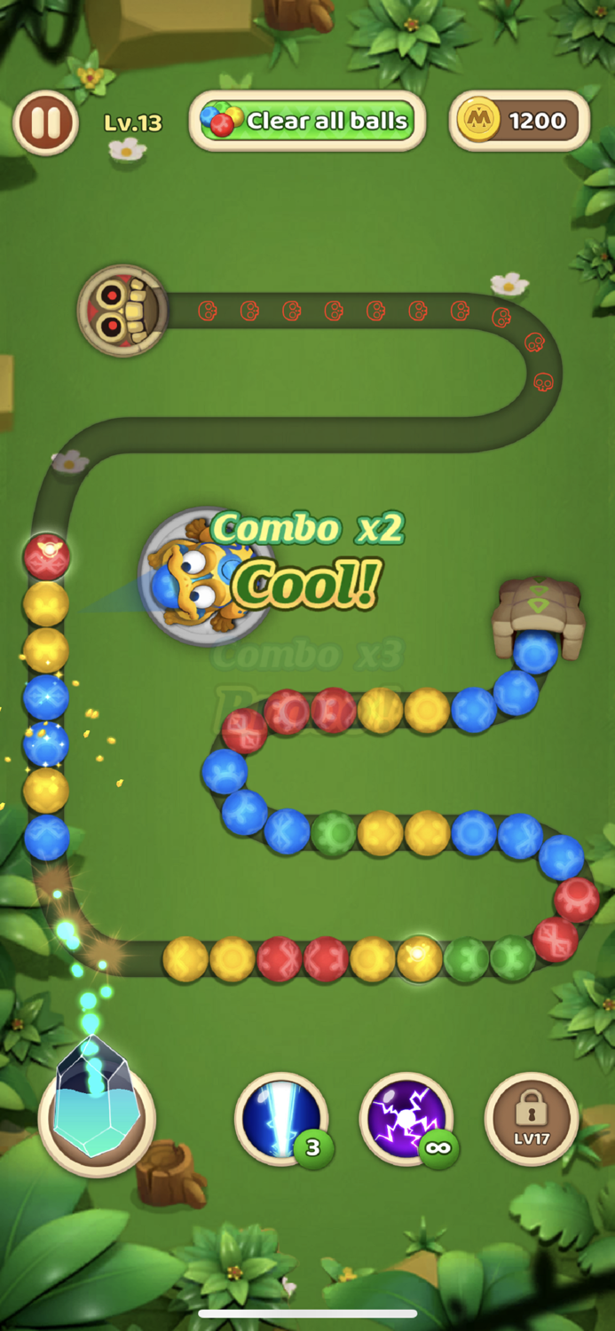 Zumba Blast Marble Shoot