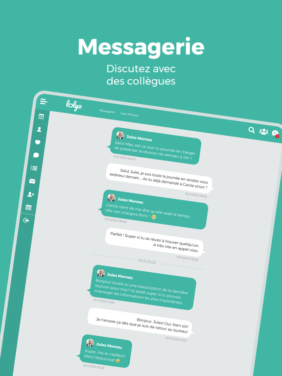 Screenshot #5 pour LOLYO Employee-App