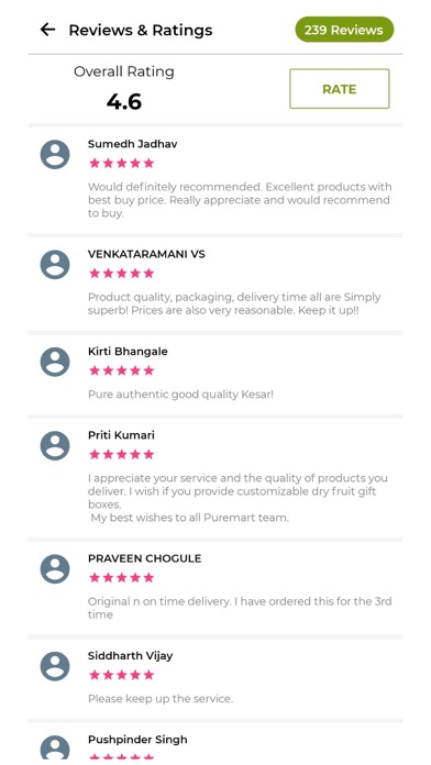 Screenshot 4 of Puremart Online Shopping App App