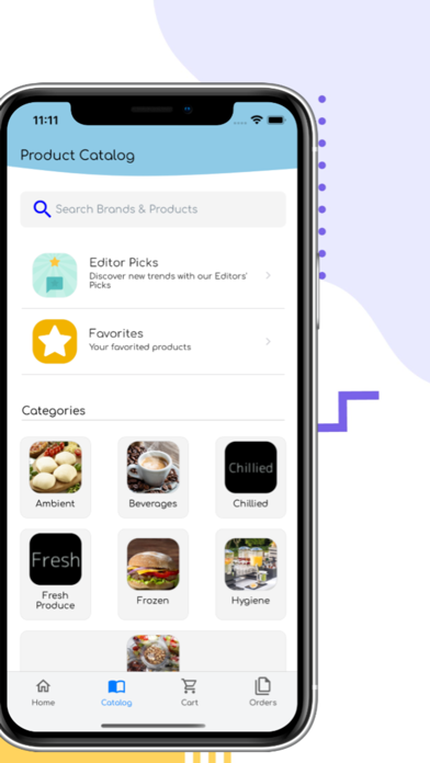 Star Catering App Screenshot