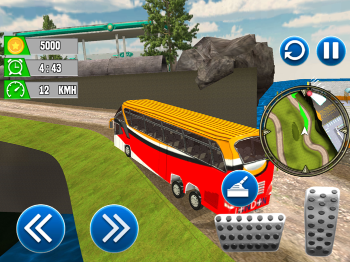 Offroad Bus Driving Games 2025