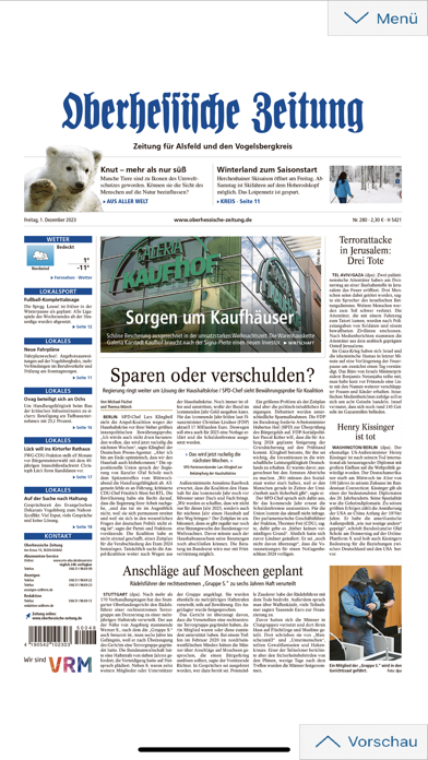 Kreis-Anzeiger & LA/OZ ePaper Screenshot