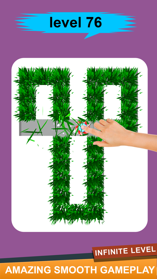 #2. Cut & Mow Grass Game (iOS) 来自: Atif Mumtaz