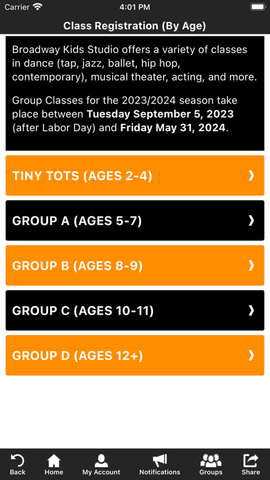 Broadway Kids Studio Screenshot