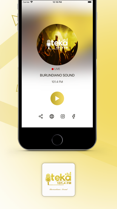 Screenshot 3 of Iteka FM App