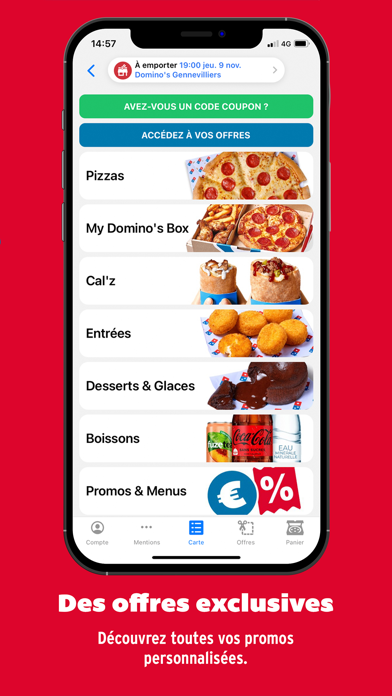 Screenshot #2 pour Domino’s Pizza France