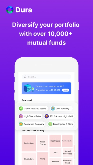 Dura: Fund Mall, $0 Commission Screenshot