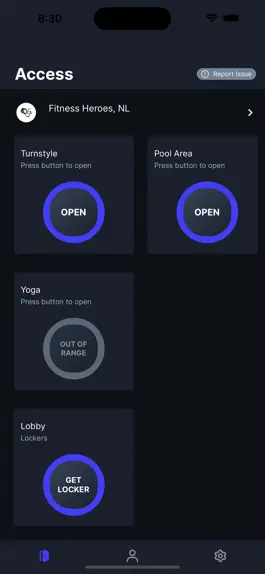 Game screenshot Gym Access apk