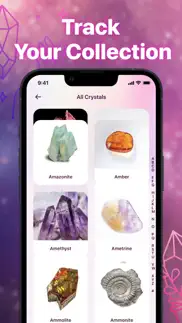 healing pal:crystal identifier iphone screenshot 2