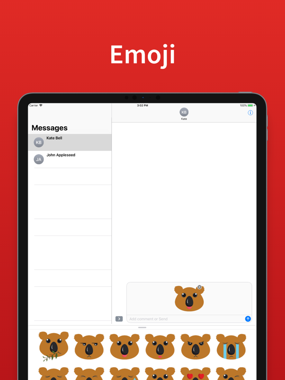 Screenshot #5 pour Koala Emoji & Bear Stickers