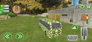 Army Transport  Bus Drive Game screenshot #3 for iPhone