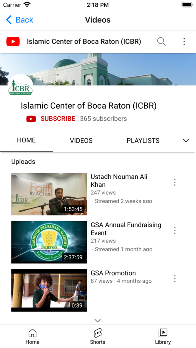 ICBR App Screenshot