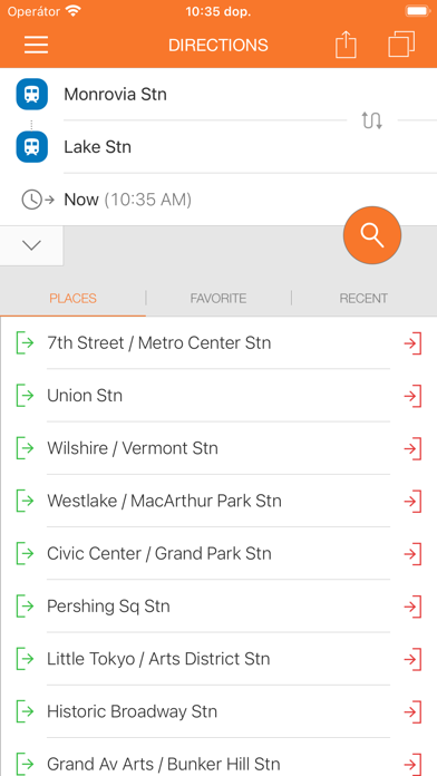ezRide LA METRO - Transit Screenshot