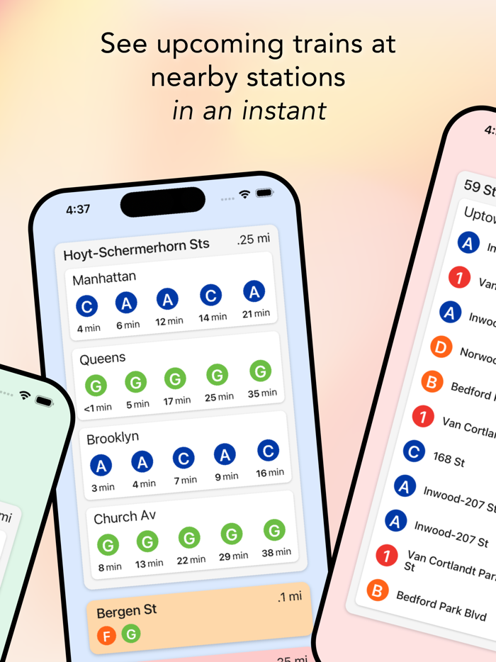 Here - NYC Subway Arrivals