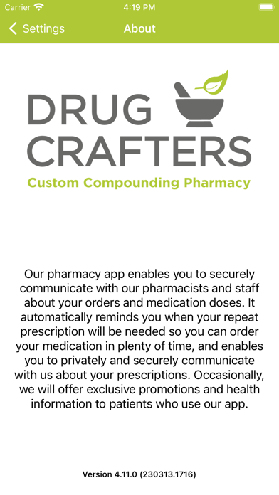 Drug Crafters Pharmacy Rx Screenshot