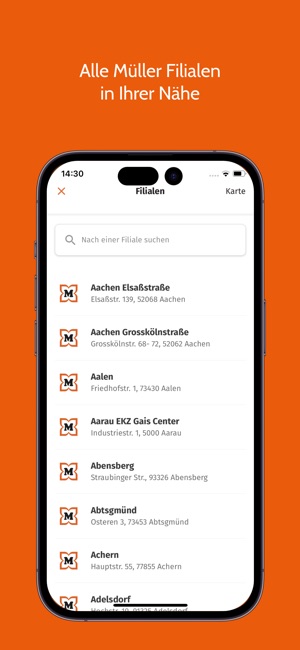 Müller na usluzi App Store