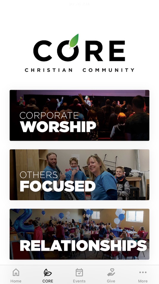 #2. CORE Christian Community (iOS) 由: MERIDIAN POINT CHURCH, INC.