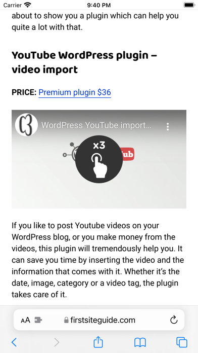 Touchtube Screenshot