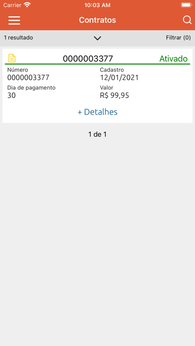 Bh Fibra Screenshot